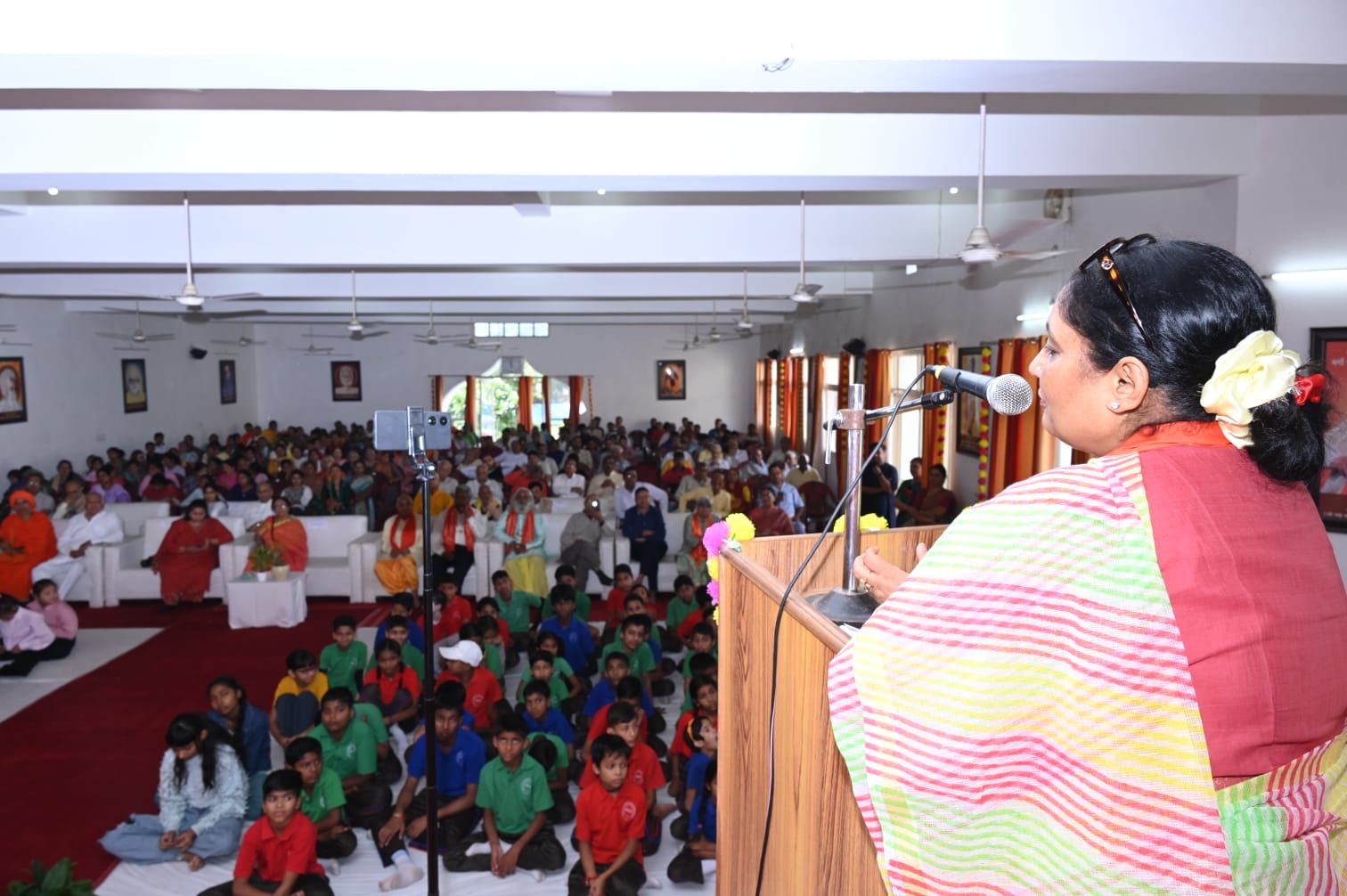 Sharadotsav is a cultural and religious heritage: Ritu Khanduri Sharadotsav is a cultural and religious heritage: Ritu Khanduri
