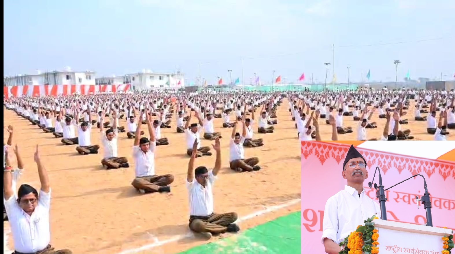राष्ट्रीय स्वयंसेवक संघ शाखा टोली एकत्रीकरण कार्यक्रम में स्वयंसेवकों को संबोधित करते हुए दिलीप बिस्पुते अखिल भारतीय सह बौद्धिक प्रमुख, राष्ट्रीय स्वयंसेवक संघ राष्ट्रीय स्वयंसेवक संघ शाखा टोली एकत्रीकरण कार्यक्रम में स्वयंसेवकों को संबोधित करते हुए दिलीप बिस्पुते अखिल भारतीय सह बौद्धिक प्रमुख, राष्ट्रीय स्वयंसेवक संघ