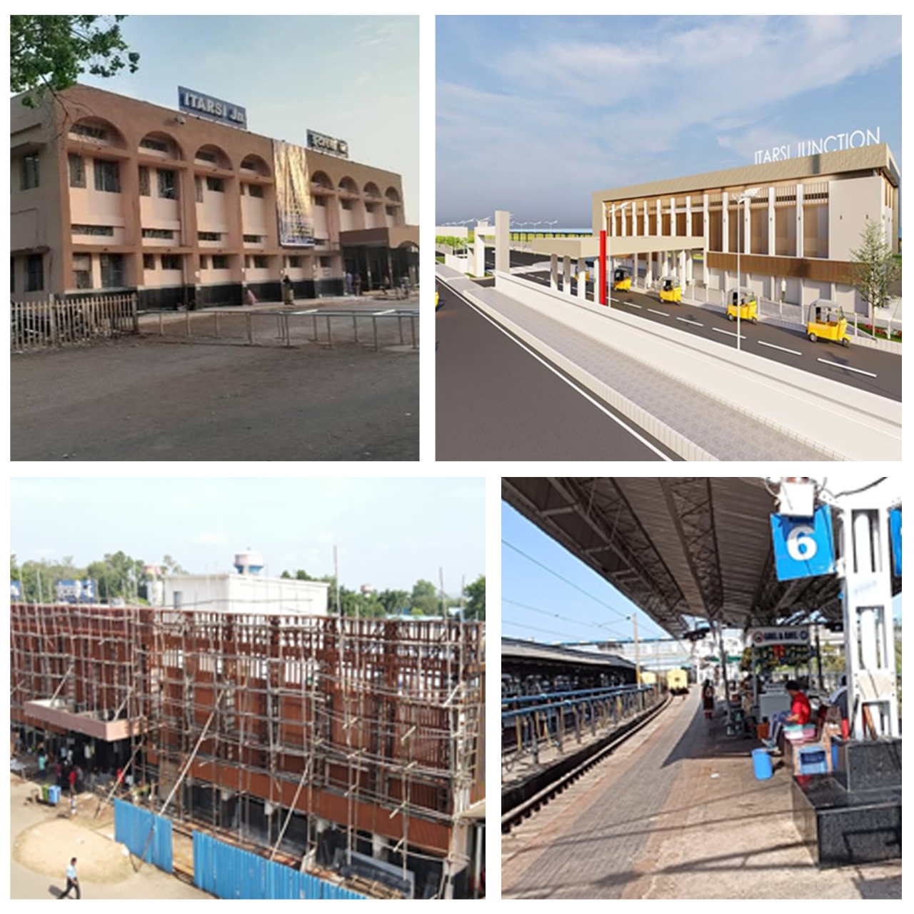 पश्चिम मध्य रेल के स्टेशनों के काया कल्प पश्चिम मध्य रेल के स्टेशनों के काया कल्प