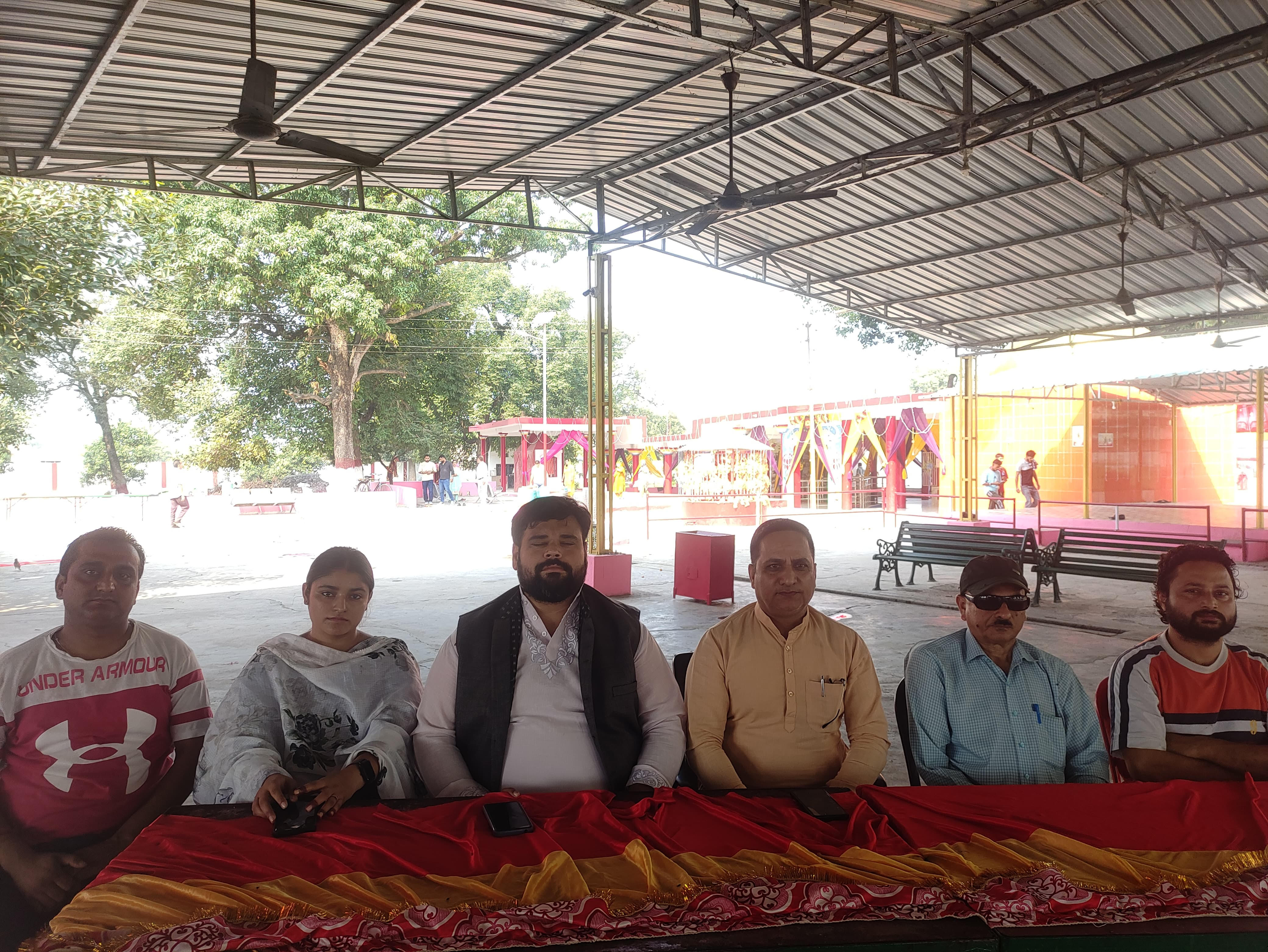 A historic ceremony will be held in Maa Bala Sundari Dham city under Adhimilan Utsav on 26th October A historic ceremony will be held in Maa Bala Sundari Dham city under Adhimilan Utsav on 26th October