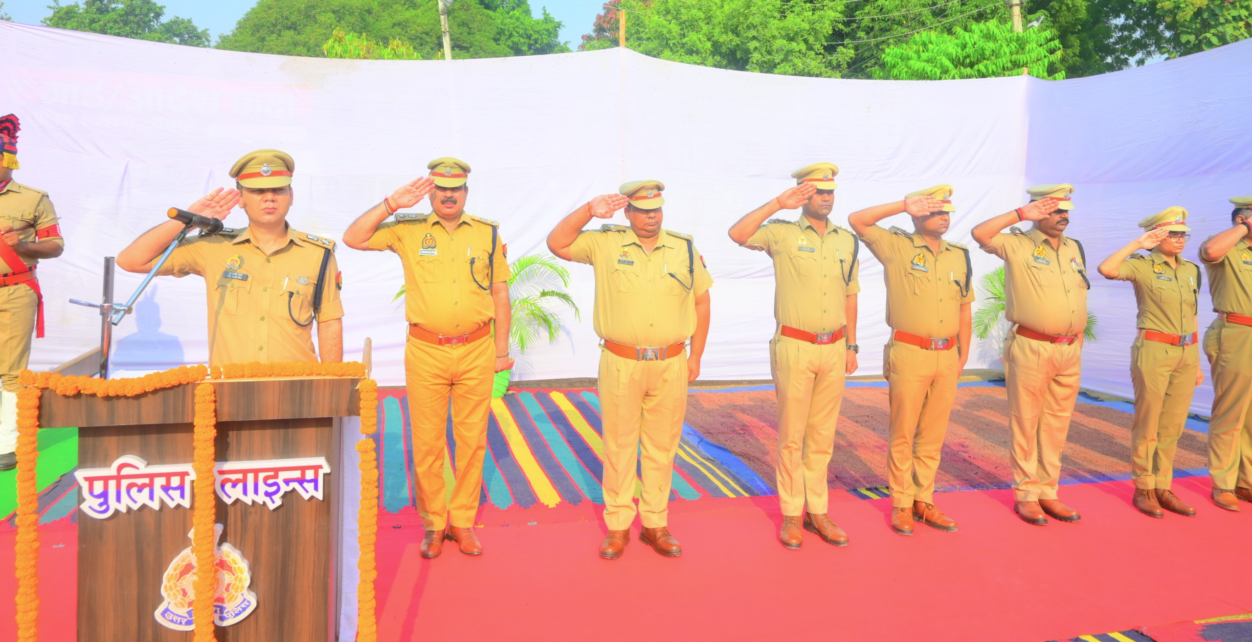 कर्तव्य पालन के दौरान शहीद हुए पुलिस के जवान हमारे लिए प्रेरणाश्रोत हैं: डा अजय पाल शर्मा