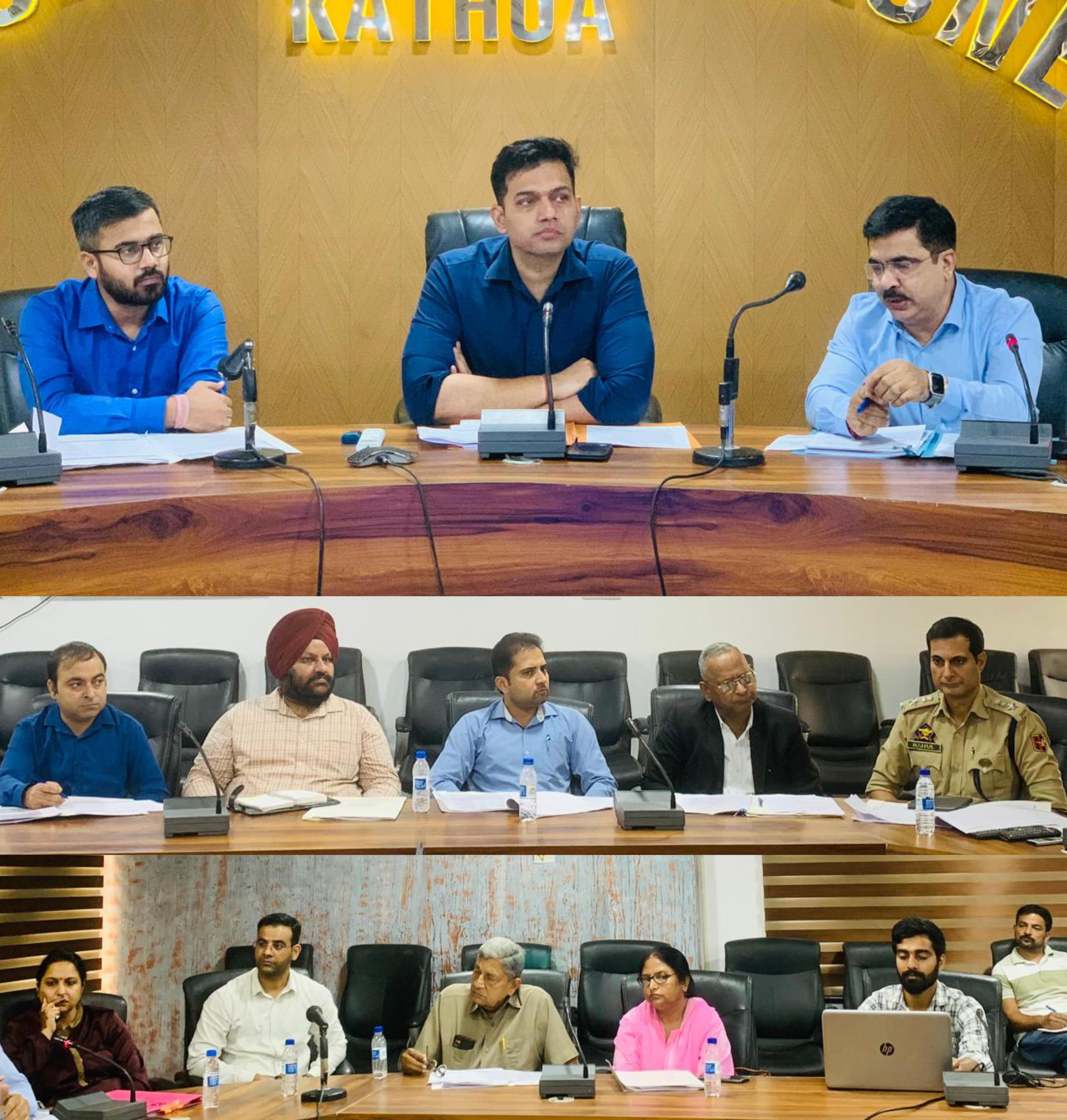 DC Kathua chairs DAC meeting on PCPNDT Act DC Kathua chairs DAC meeting on PCPNDT Act