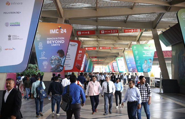 इंडिया मोबाइल कांग्रेस 2024 के समापन का फोटो इंडिया मोबाइल कांग्रेस 2024 के समापन का फोटो