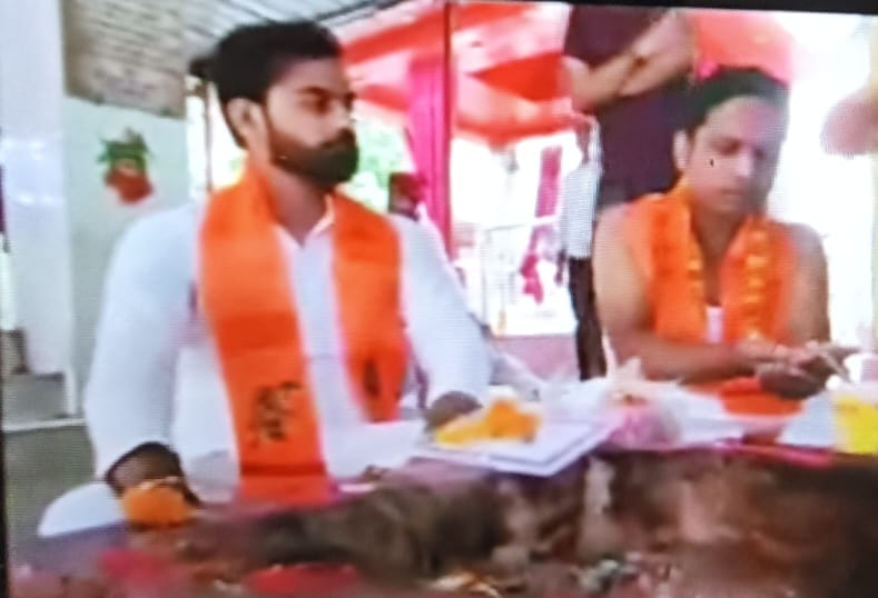 धर्म परिवर्तन करने वाला युवा:फोटो बच्चा गुप्ता धर्म परिवर्तन करने वाला युवा:फोटो बच्चा गुप्ता