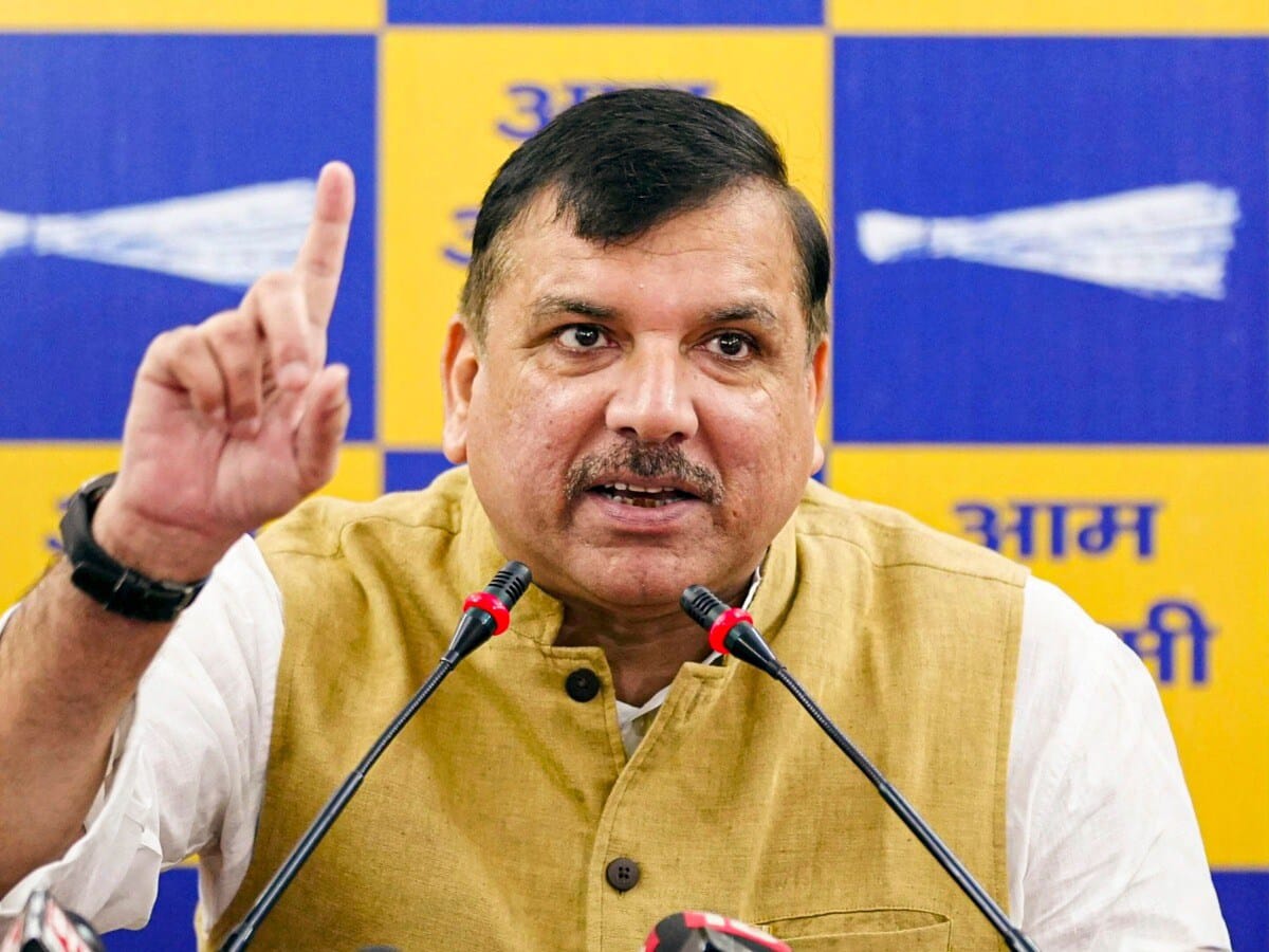 आम आदमी पार्टी सांसद संजय सिंह आम आदमी पार्टी सांसद संजय सिंह