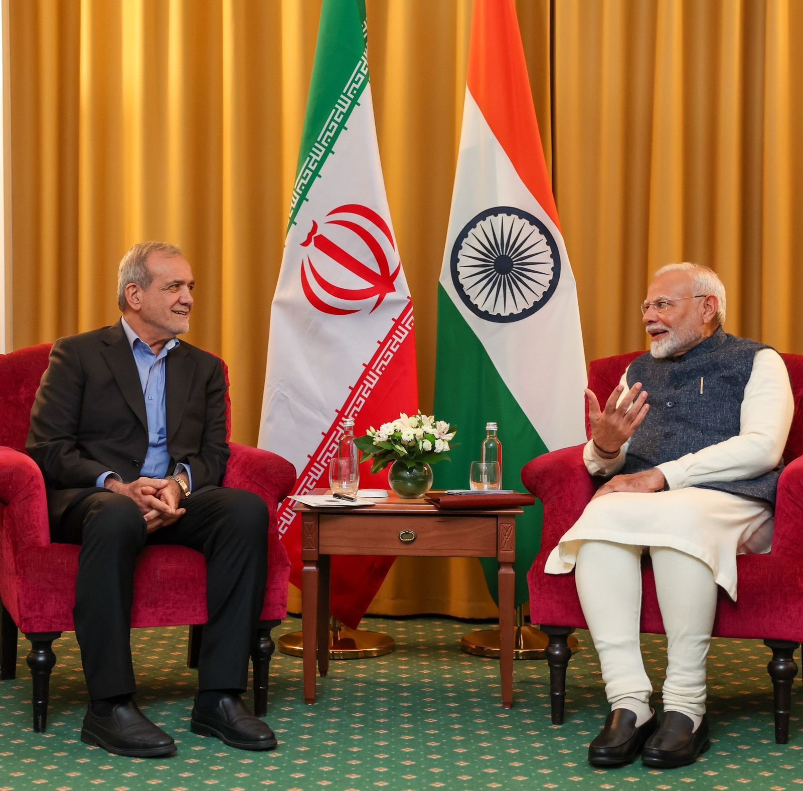 PM Modi talk to Iranian president PM Modi talk to Iranian president