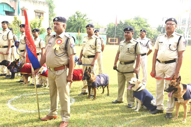 आरपीएफ श्वान प्रतियोगिता