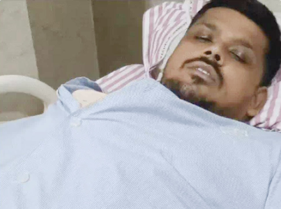 22 Snp-2 सोनीपत: निजी अस्पताल में घायल युवक 22 Snp-2 सोनीपत: निजी अस्पताल में घायल युवक