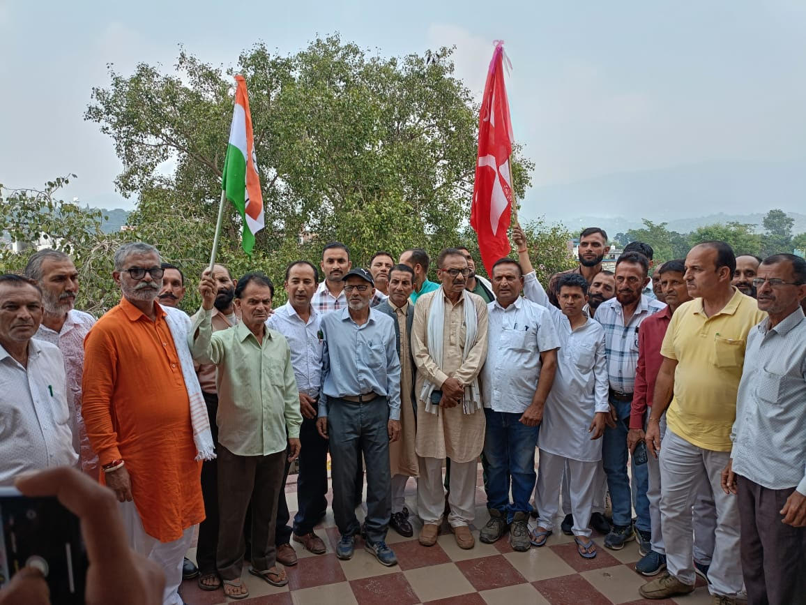Celebration in Mahanpur on Omar Abdullah becoming Chief Minister Celebration in Mahanpur on Omar Abdullah becoming Chief Minister