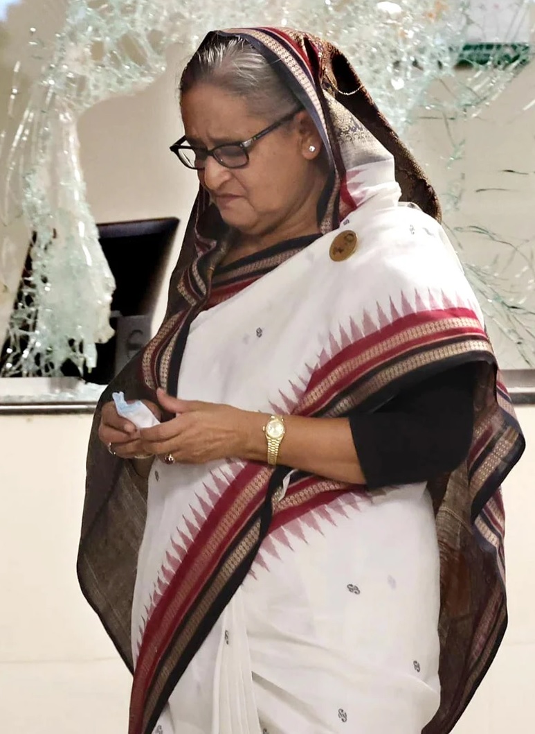 बांग्लादेश की अपदस्थ प्रधानमंत्री शेख हसीना। फोटो-फाइल बांग्लादेश की अपदस्थ प्रधानमंत्री शेख हसीना। फोटो-फाइल