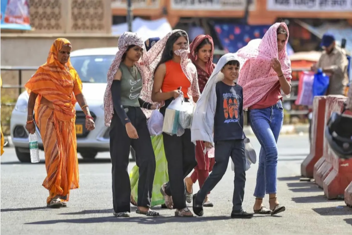 राजस्थान में माैसम। राजस्थान में माैसम।