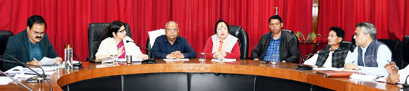 अधिकारियों को बैठक में निर्देशित करतीं डीएम वंदना सिंह। अधिकारियों को बैठक में निर्देशित करतीं डीएम वंदना सिंह।