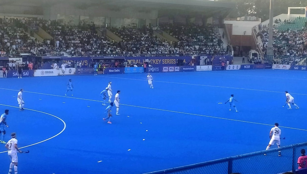 भारतीय टीम ने जर्मनी को दूसरे मैच में 5-3 से हराया, शूटआउट में द्विपक्षीय हॉकी सीरीज गंवाई भारतीय टीम ने जर्मनी को दूसरे मैच में 5-3 से हराया, शूटआउट में द्विपक्षीय हॉकी सीरीज गंवाई
