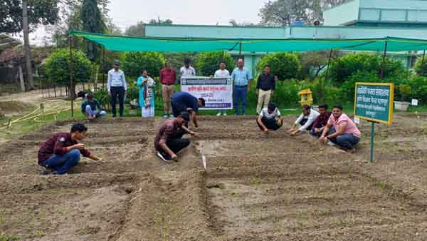 छतरपुर : कृषि छात्रों ने किसानों के साथ व्यवहारिक अनुभव प्राप्त किया छतरपुर : कृषि छात्रों ने किसानों के साथ व्यवहारिक अनुभव प्राप्त किया