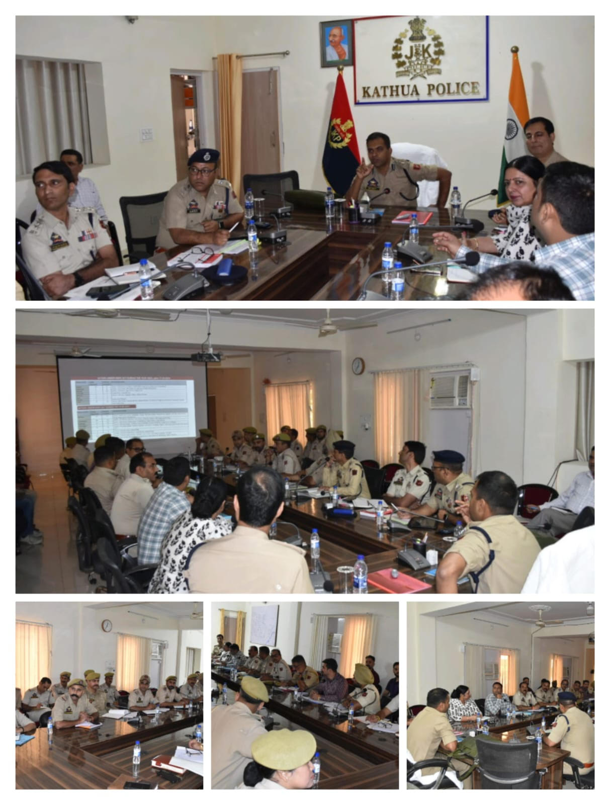 SSP Kathua presides over crime review meeting SSP Kathua presides over crime review meeting