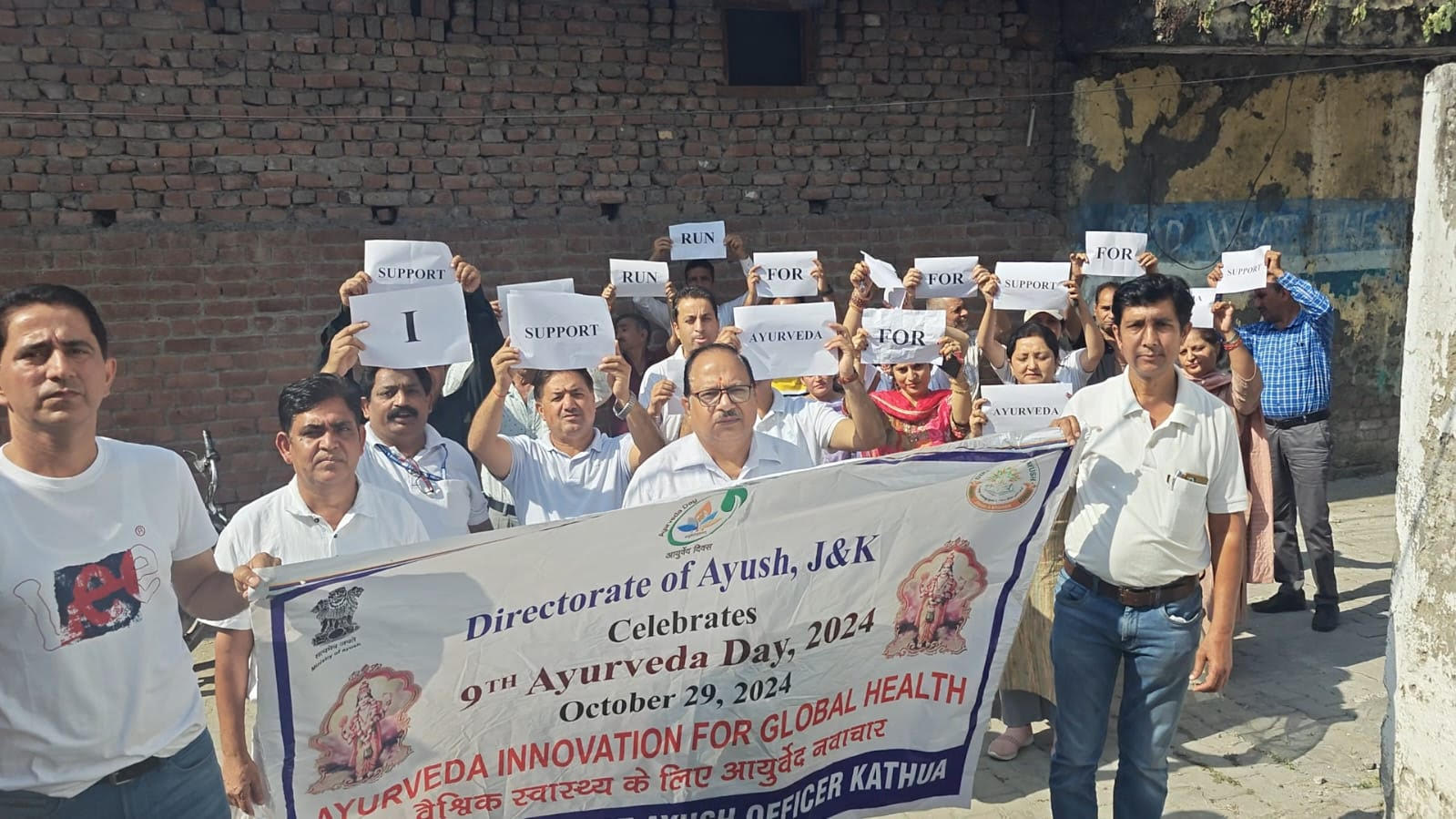 Various activities organized under the theme 'Run for Ayurveda' Various activities organized under the theme 'Run for Ayurveda'