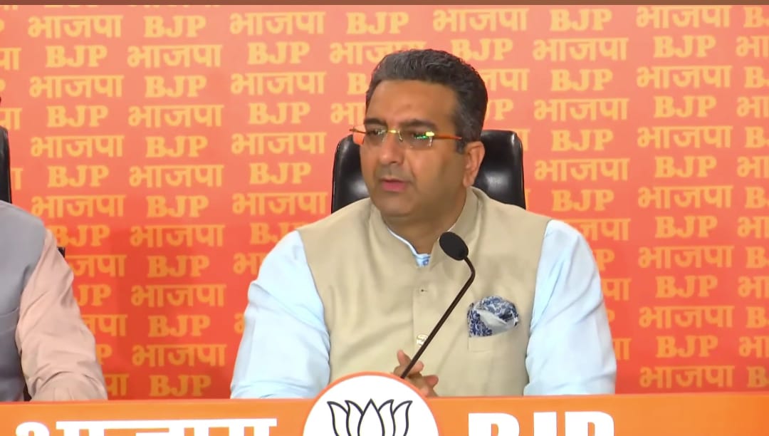 भाजपा प्रवक्ता गौरव भाटिया प्रेसवार्ता को संबोधित करते हुए भाजपा प्रवक्ता गौरव भाटिया प्रेसवार्ता को संबोधित करते हुए