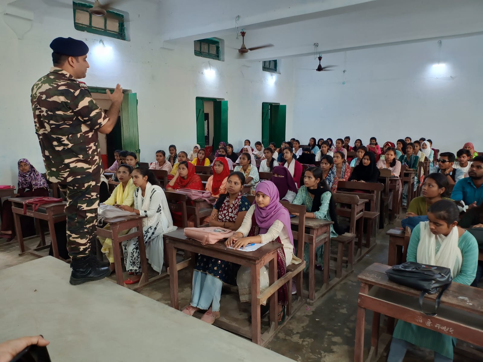 मारवाड़ी कॉलेज में एसएसबी की कार्यशाला मारवाड़ी कॉलेज में एसएसबी की कार्यशाला