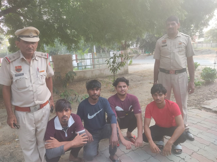 28 Snp-9 सोनीपत: फायरिंग के जानलेवा हमले में शामिल गिरफ्तार चार आरोपित 28 Snp-9 सोनीपत: फायरिंग के जानलेवा हमले में शामिल गिरफ्तार चार आरोपित