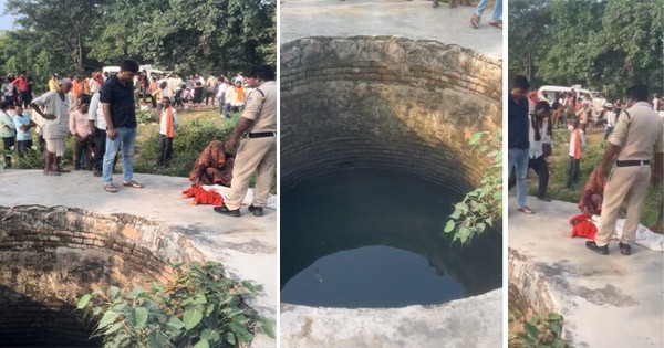 महिला ने दो मासूम बच्चों के साथ कुएं में लगाई छलांग महिला ने दो मासूम बच्चों के साथ कुएं में लगाई छलांग