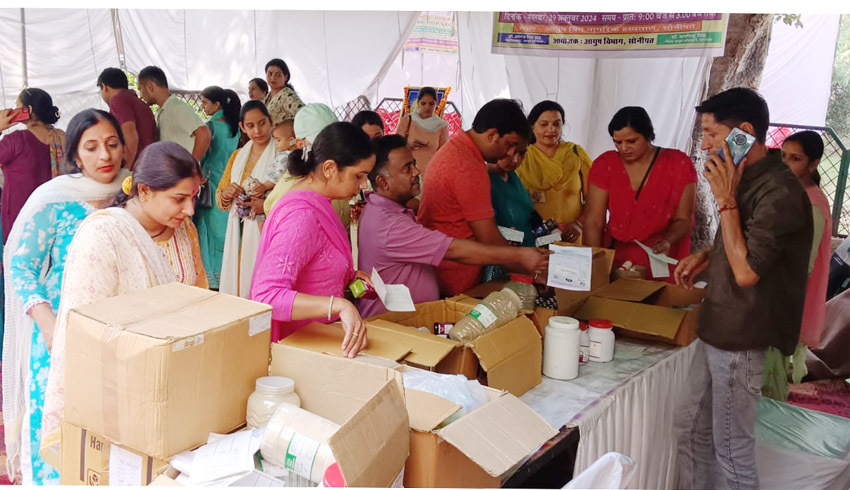 30 Snp- सोनीपत: नौवें आयुर्वेद दिवस के उपलक्ष्य में आयोजित मेगा चिकित्सा शिविर 30 Snp- सोनीपत: नौवें आयुर्वेद दिवस के उपलक्ष्य में आयोजित मेगा चिकित्सा शिविर
