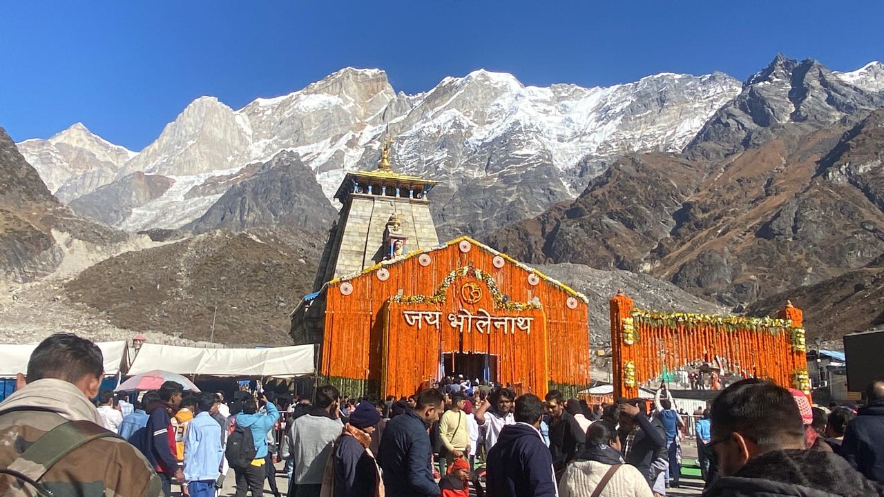 केदारनाथ धाम। केदारनाथ धाम।