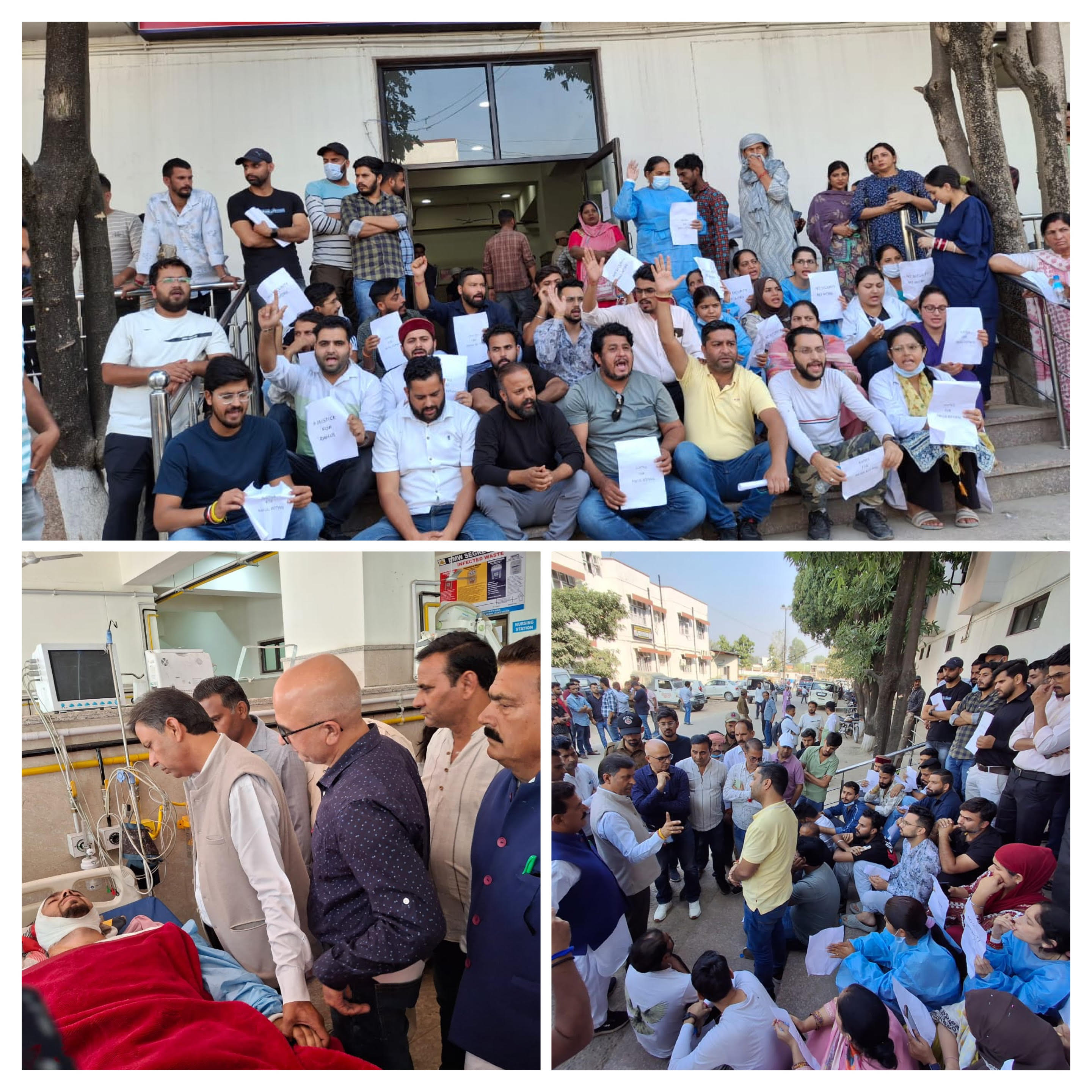 strike in support of injured health worker strike in support of injured health worker