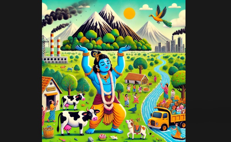 गोवर्धन पूजा के जरिये श्रीकृष्ण ने दिया पर्यावरण और जैव विविधता के संरक्षण का संदेश - मेहता गोवर्धन पूजा के जरिये श्रीकृष्ण ने दिया पर्यावरण और जैव विविधता के संरक्षण का संदेश - मेहता