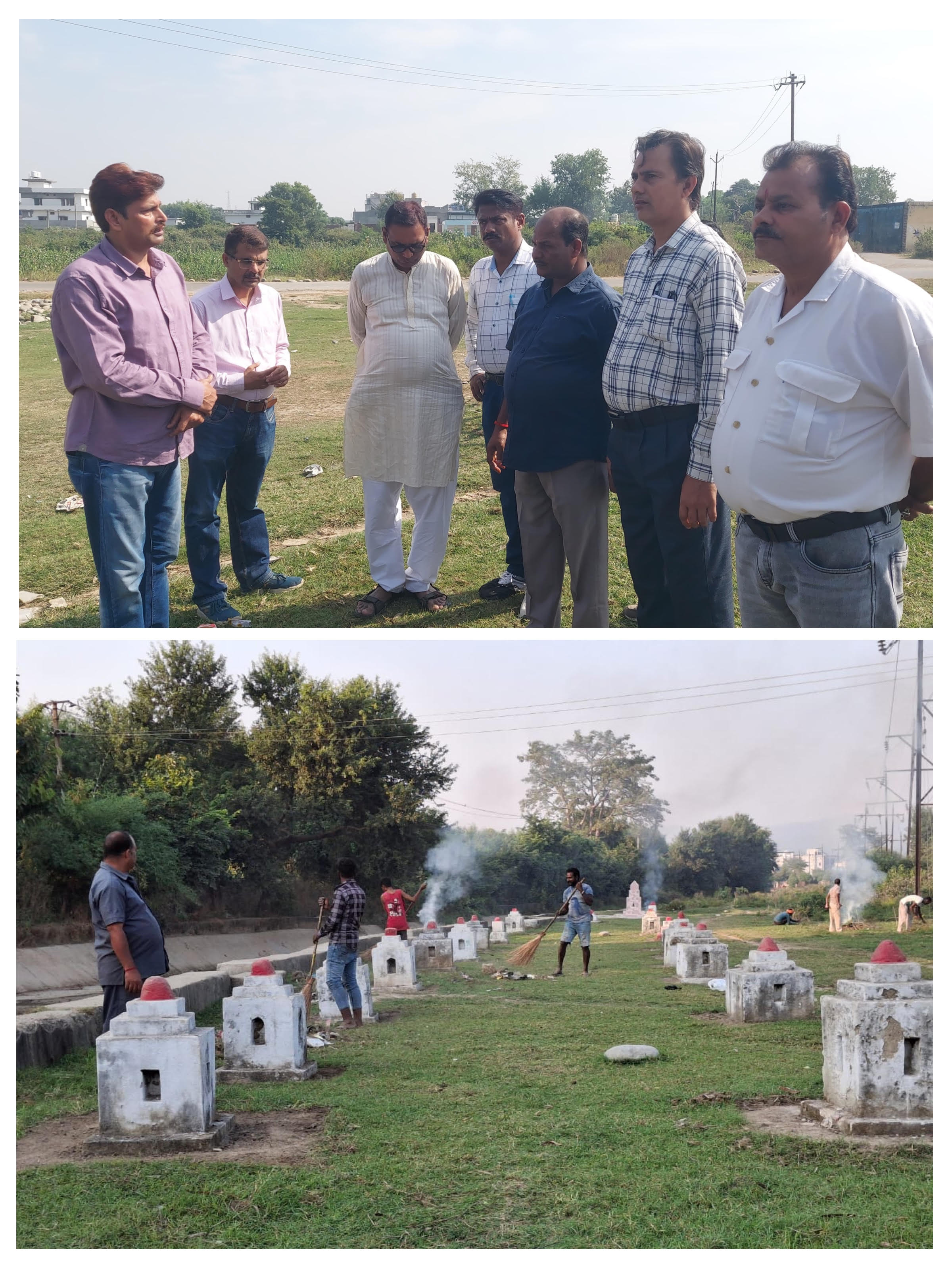 Preparations for Mahaparva Chhath started in Kathua, CTM management started cleaning the ghats Preparations for Mahaparva Chhath started in Kathua, CTM management started cleaning the ghats