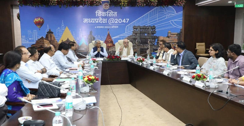 नीति आयोग सीईओ ने ली विकसित मध्य प्रदेश@2047 विजन डॉक्यूमेंट किक-स्टार्ट मीटिंग नीति आयोग सीईओ ने ली विकसित मध्य प्रदेश@2047 विजन डॉक्यूमेंट किक-स्टार्ट मीटिंग
