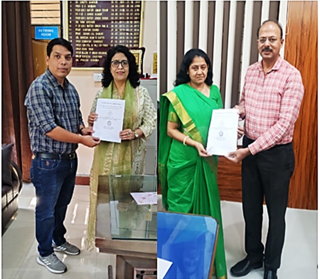 जीएलडीएम, हीरानगर और एसडीजीसी, राजस्थान ने समझौता ज्ञापन पर हस्ताक्षर किए जीएलडीएम, हीरानगर और एसडीजीसी, राजस्थान ने समझौता ज्ञापन पर हस्ताक्षर किए