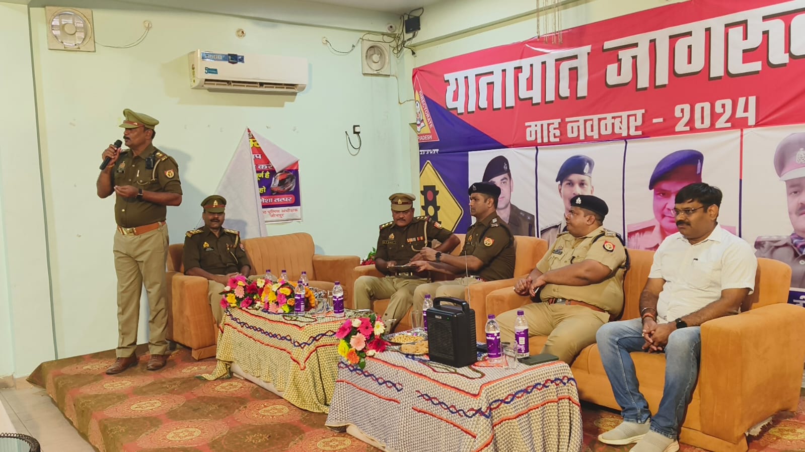 यातायात माह के तहत 1285 वाहनों का किया चालान :जी डी शुक्ला यातायात माह के तहत 1285 वाहनों का किया चालान :जी डी शुक्ला