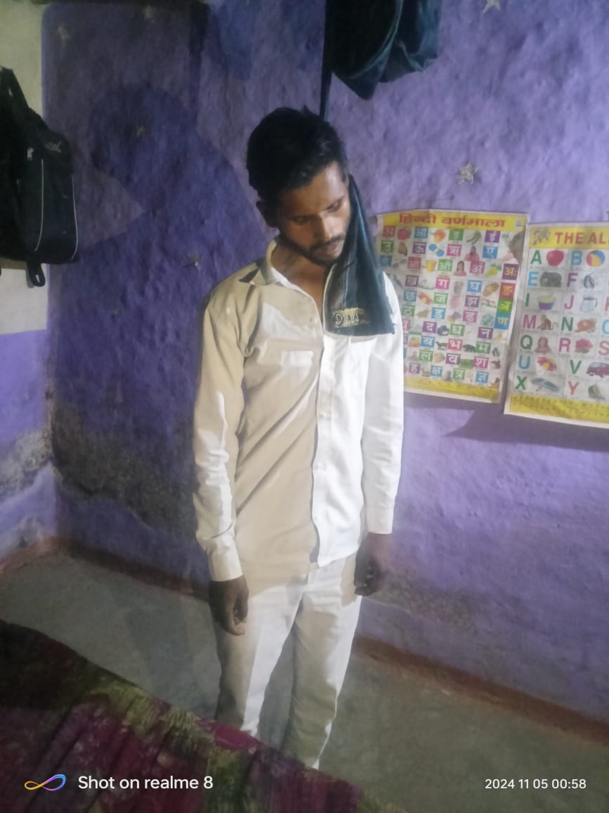 लटका मिला युवक का शव,जांच शुरु