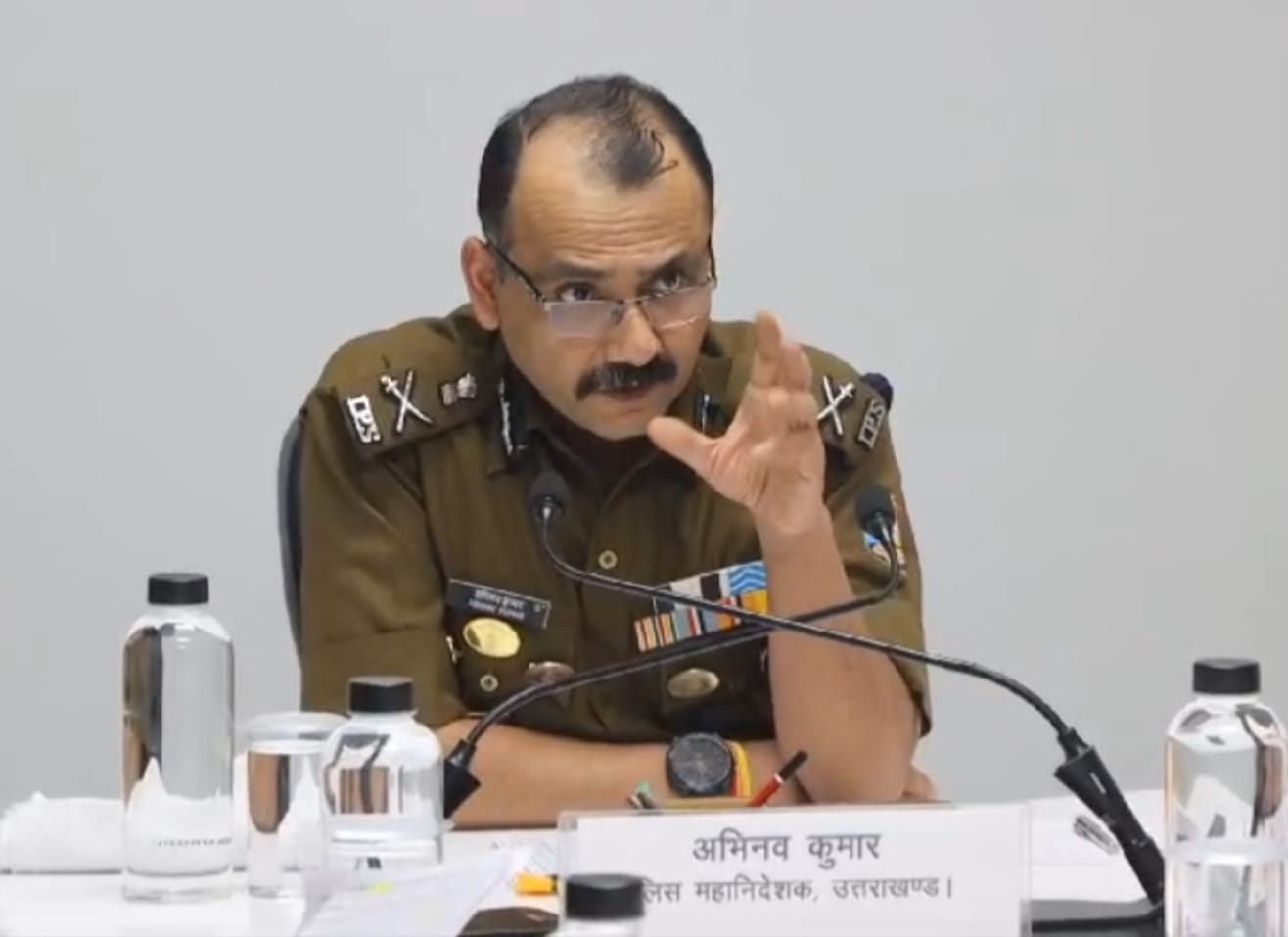 पुलिस महानिदेशक (डीजीपी) उत्तराखंड अभिनव कुमार। पुलिस महानिदेशक (डीजीपी) उत्तराखंड अभिनव कुमार।