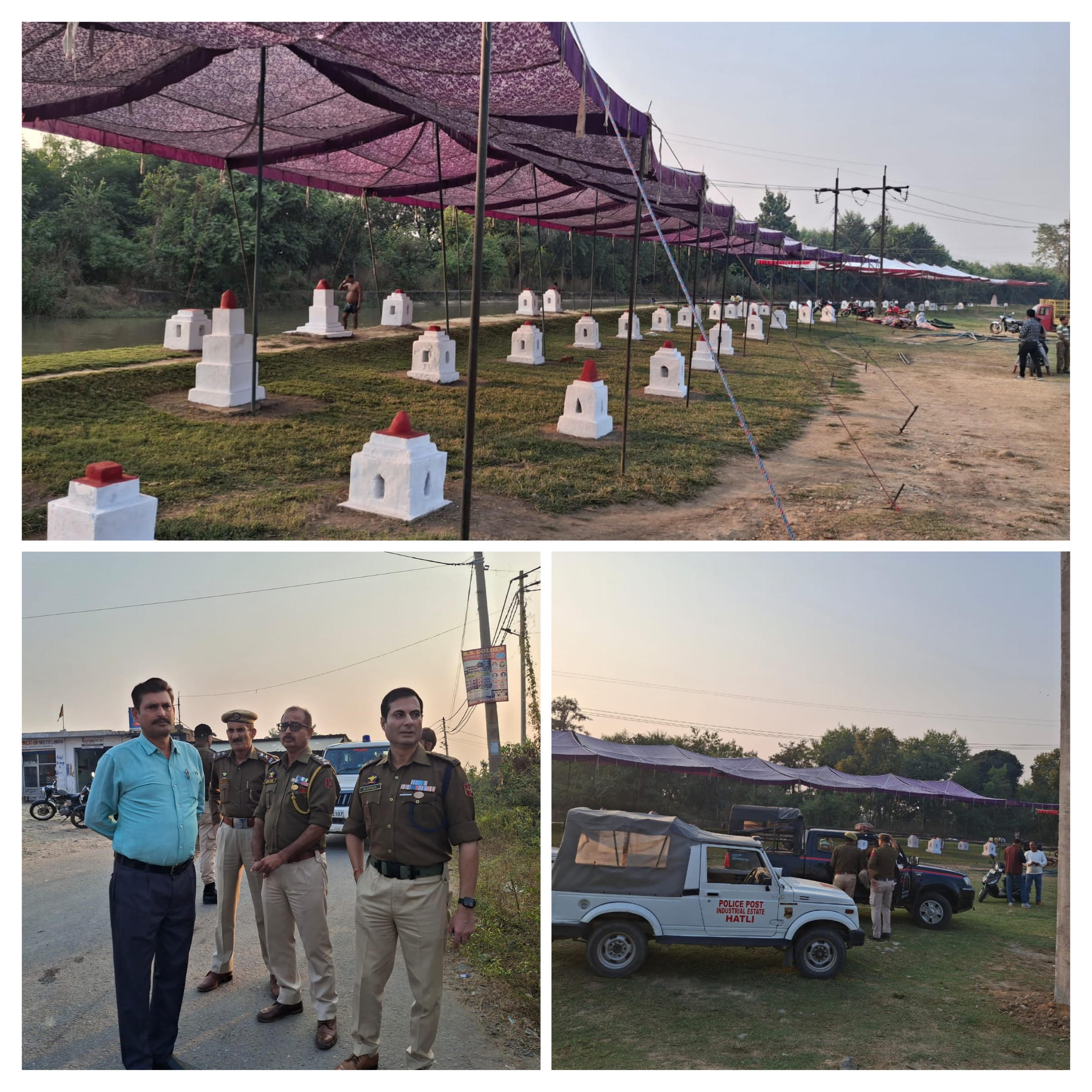 Chhath festival started with Nahay Khay and Kharna, CTM management and police administration took stock Chhath festival started with Nahay Khay and Kharna, CTM management and police administration took stock