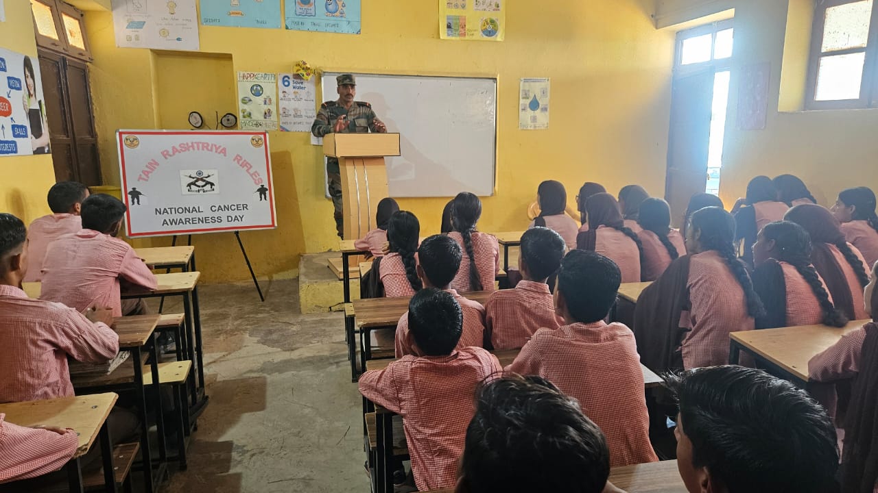 शैक्षणिक सत्र के साथ राष्ट्रीय कैंसर जागरूकता दिवस मनाया शैक्षणिक सत्र के साथ राष्ट्रीय कैंसर जागरूकता दिवस मनाया