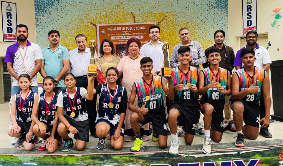 इंटरस्कूल बास्केटबाल टूर्नामेंट : बालक व बालिका वर्ग दोनों ने आरएसडी की टीम अव्वल इंटरस्कूल बास्केटबाल टूर्नामेंट : बालक व बालिका वर्ग दोनों ने आरएसडी की टीम अव्वल