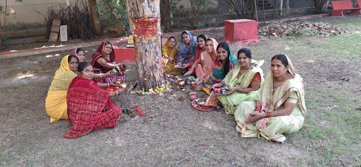 Women celebrated Amla Navami
