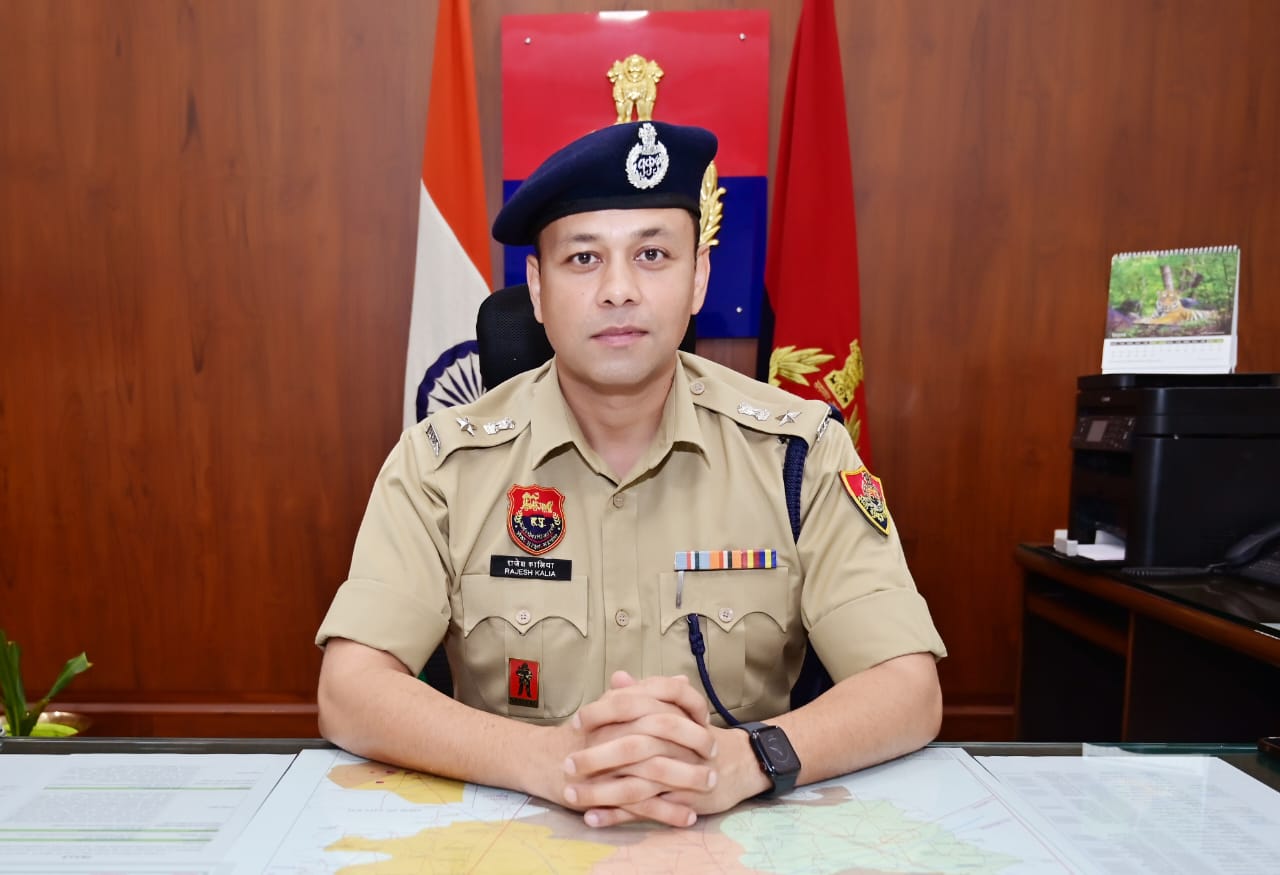 जानकारी देते हुए एसपी राजेश कालिया जानकारी देते हुए एसपी राजेश कालिया