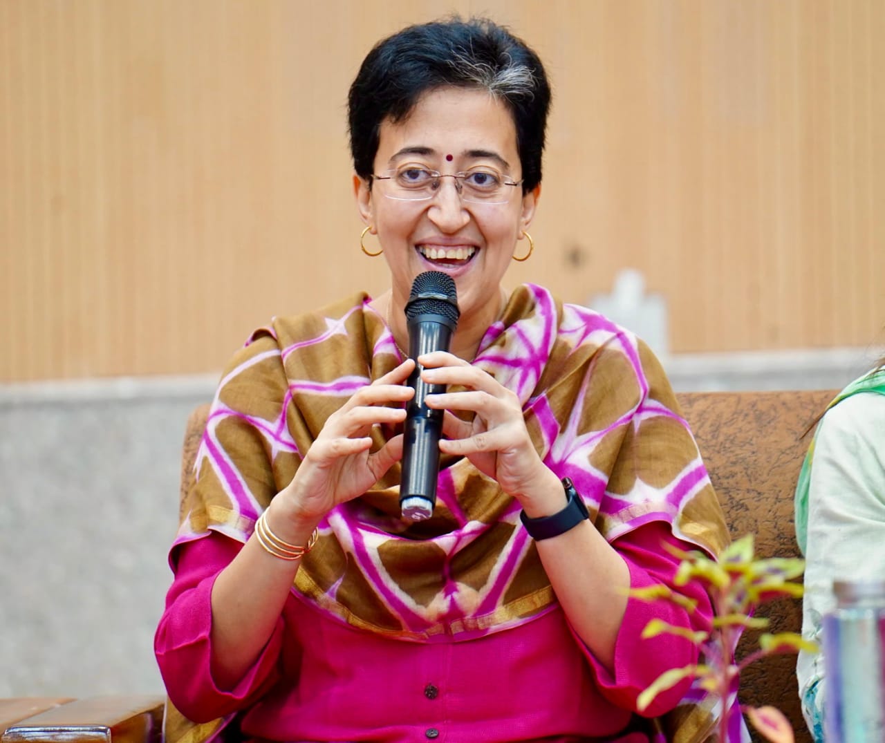 मुख्यमंत्री आतिशी की फाइल फोटो मुख्यमंत्री आतिशी की फाइल फोटो