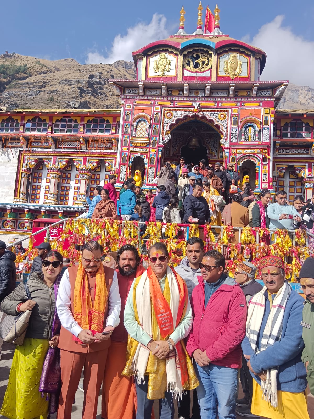 बदरीनाथ धाम में केबिनेट मंत्री प्रेम चंद्र अग्रवाल। बदरीनाथ धाम में केबिनेट मंत्री प्रेम चंद्र अग्रवाल।