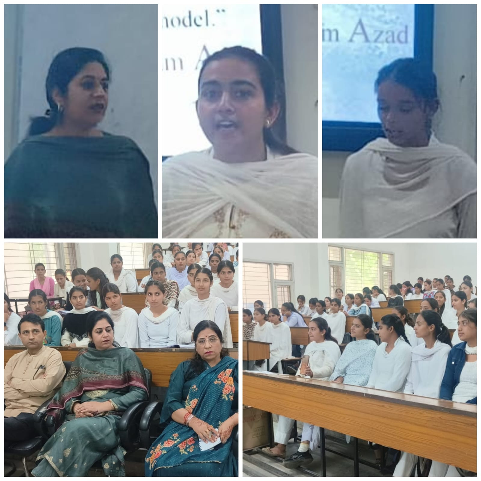 Government Women Degree College Kathua celebrated National Education Day