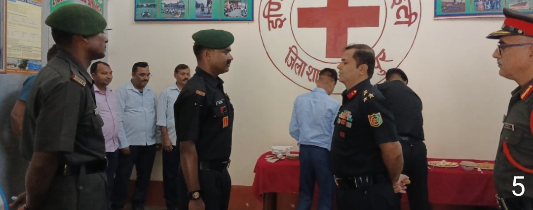 निरीक्षण करते ब्रिगेडियर निरीक्षण करते ब्रिगेडियर