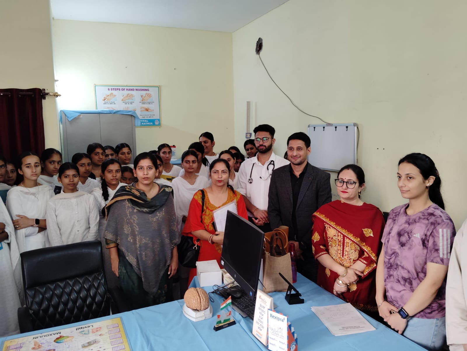 GDC Women students visited de-addiction center of GMC Kathua GDC Women students visited de-addiction center of GMC Kathua