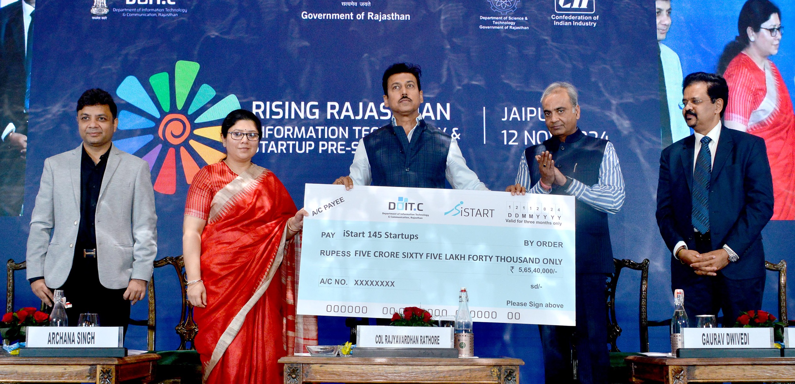 राजस्थान निवेश के लिए सबसे अनुकूल राज्य, निवेशकों को सभी सुविधाएं देने के लिए संकल्पबद्ध है राज्य सरकार: सूचना प्रौद्योगिकी और संचार मंत्री राजस्थान निवेश के लिए सबसे अनुकूल राज्य, निवेशकों को सभी सुविधाएं देने के लिए संकल्पबद्ध है राज्य सरकार: सूचना प्रौद्योगिकी और संचार मंत्री