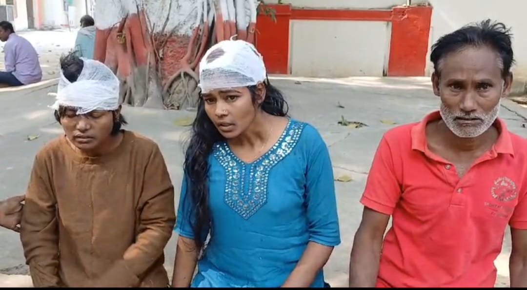 आबादी की जमीन को लेकर दो सगे भाइयों में जमकर हुई मारपीट 7 लोग घायल, दो की हालत गंभीर