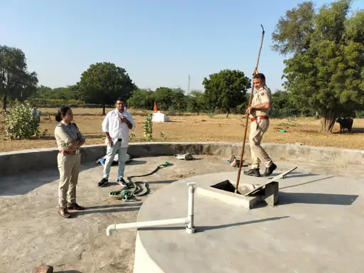वह टांका, जिसमें डूबने से तीनों की मौत हो गई।