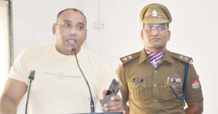 आगामी लैटिन अमेरिकन वर्ल्ड पुलिस गेम्स 2024 के लिये दी शुभकामनाएं आगामी लैटिन अमेरिकन वर्ल्ड पुलिस गेम्स 2024 के लिये दी शुभकामनाएं