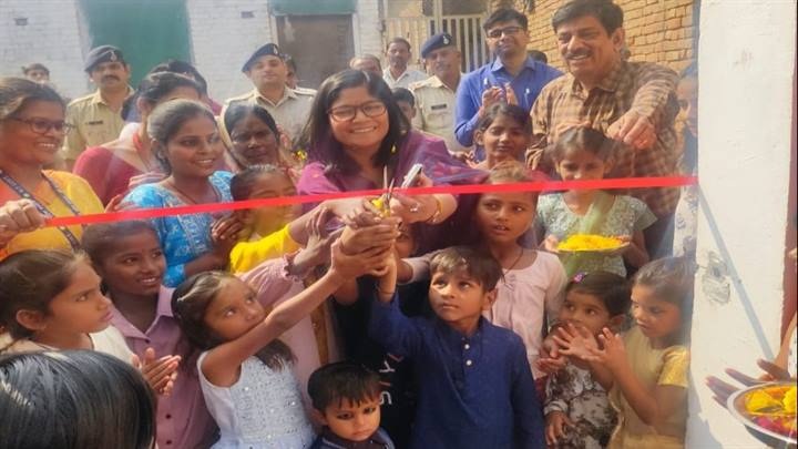 आंगनबाड़ी केन्द्र का शुभारंभ आंगनबाड़ी केन्द्र का शुभारंभ