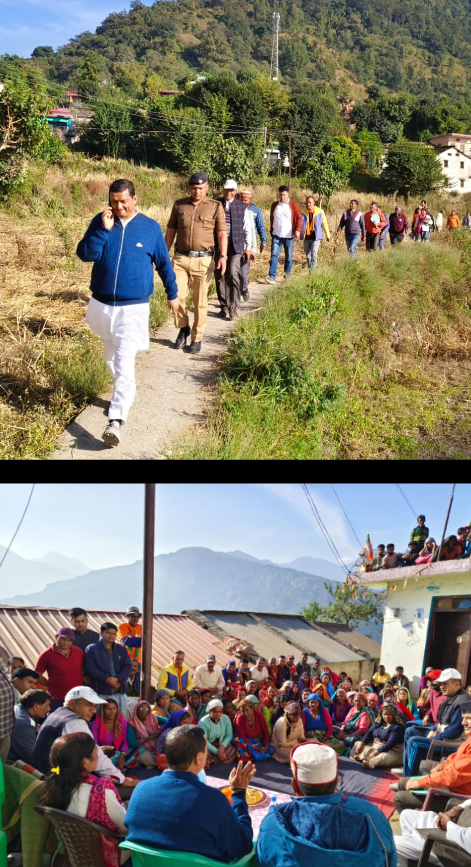 भाजपा के वरिष्ठ नेता और गढ़वाल सांसद अनिल बलूनी केदारनाथ उपचुनाव में प्रचार करते । भाजपा के वरिष्ठ नेता और गढ़वाल सांसद अनिल बलूनी केदारनाथ उपचुनाव में प्रचार करते ।